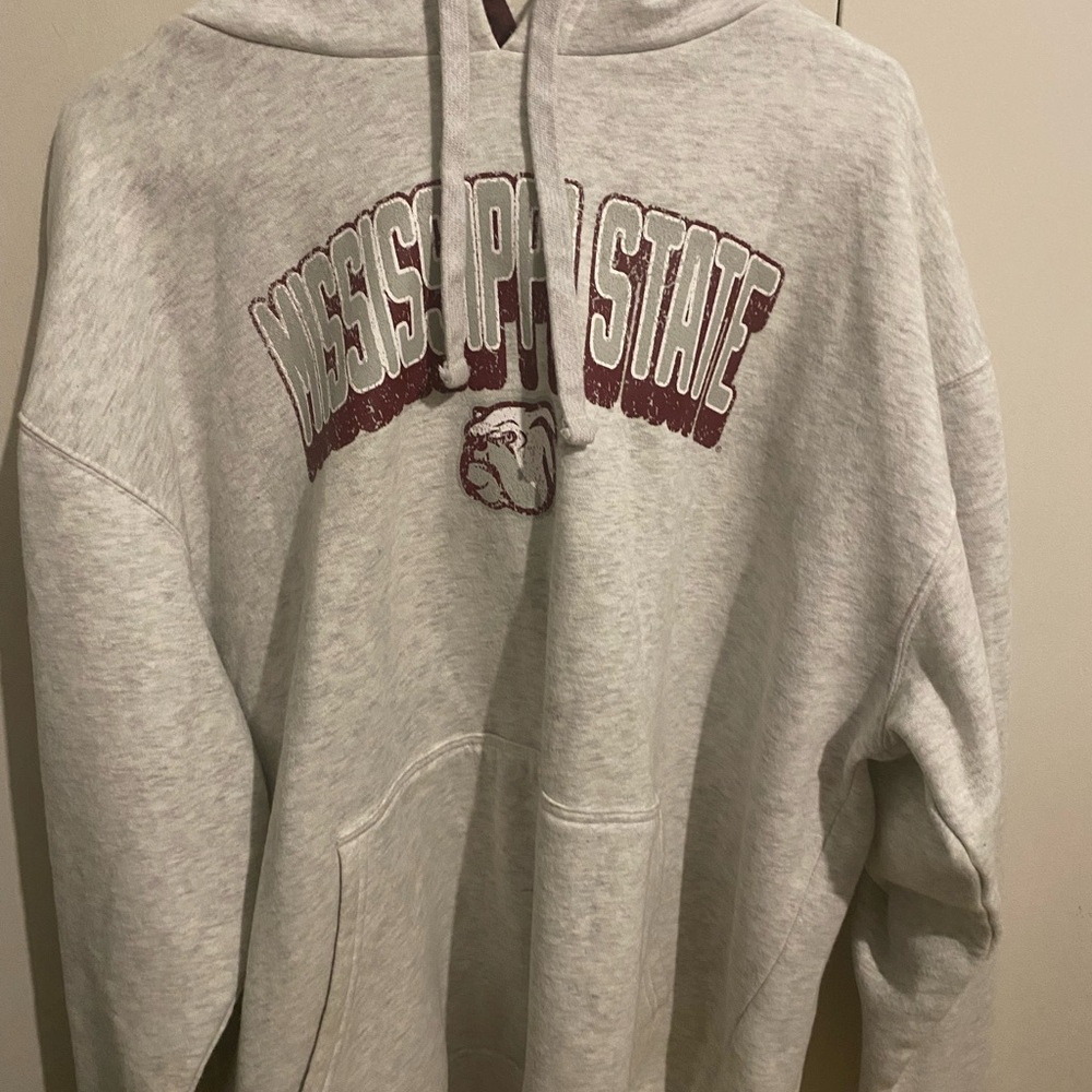 Mississippi State Gray Hoodie